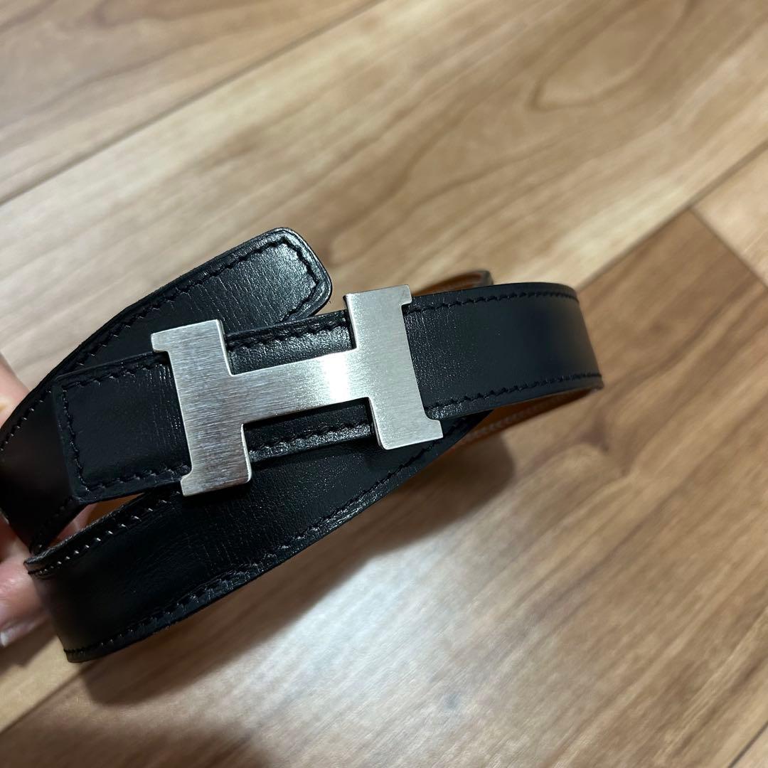 美品☆エルメス　ミニコンスタンスベルト　70