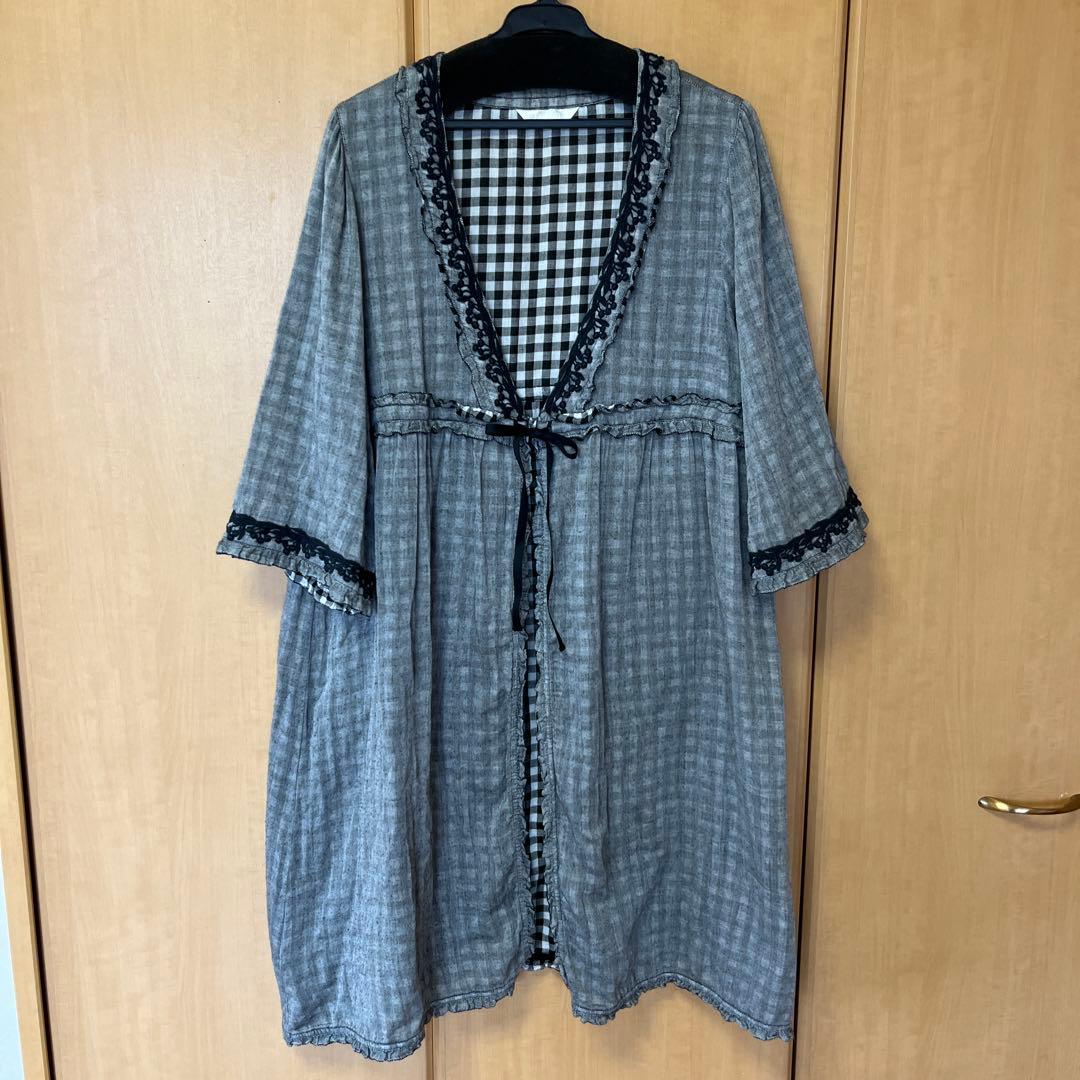 ピンクハウスロングオーバーブラウス