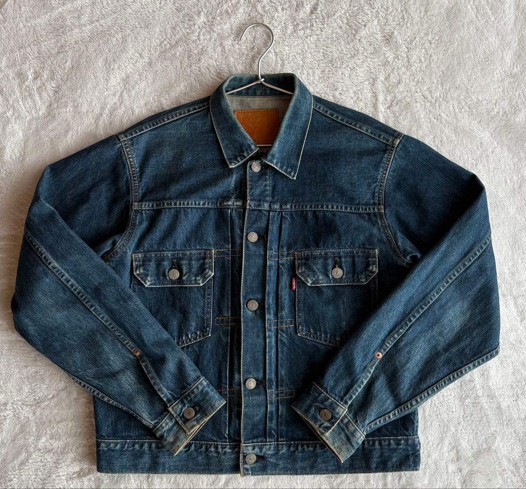 リーバイス 71507 復刻 セカンド 革パッチ 日本製 サイズ 40 Lサイズ