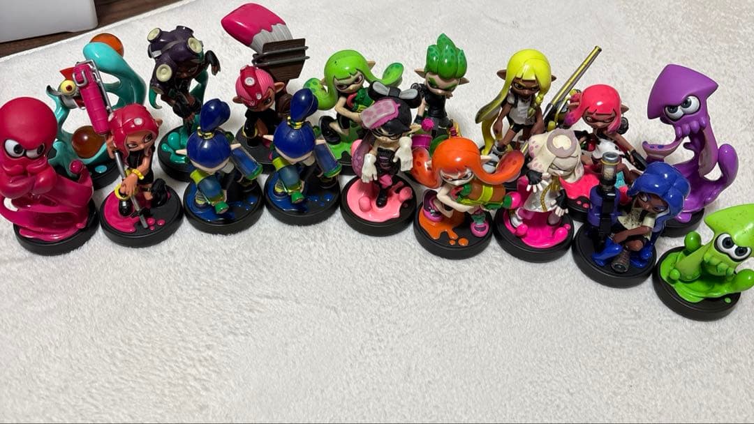 スプラトゥーン　amiibo全17体セット