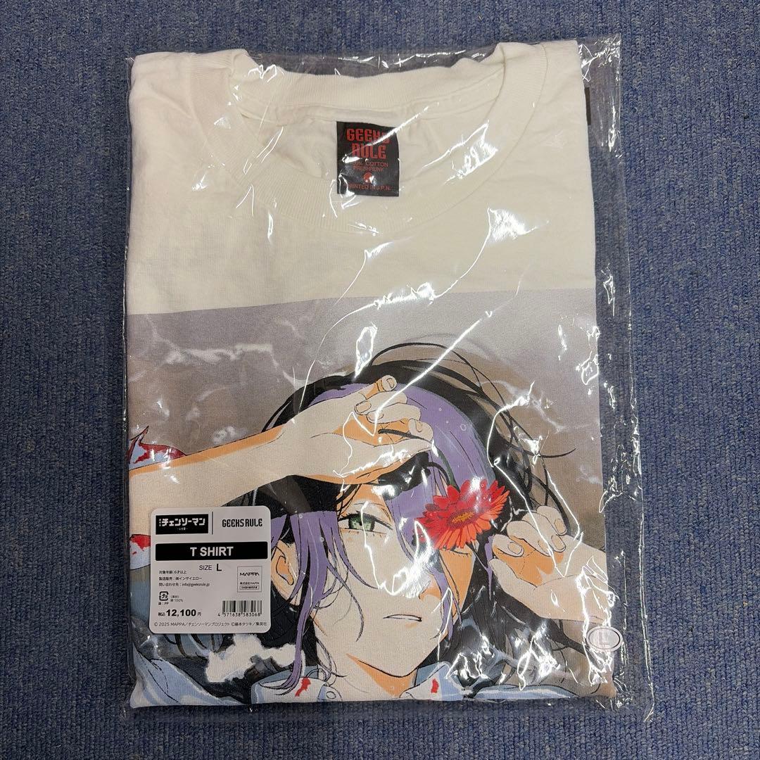 劇場版 チェンソーマン レゼ篇 GEEKS RULE Tシャツ L レゼ