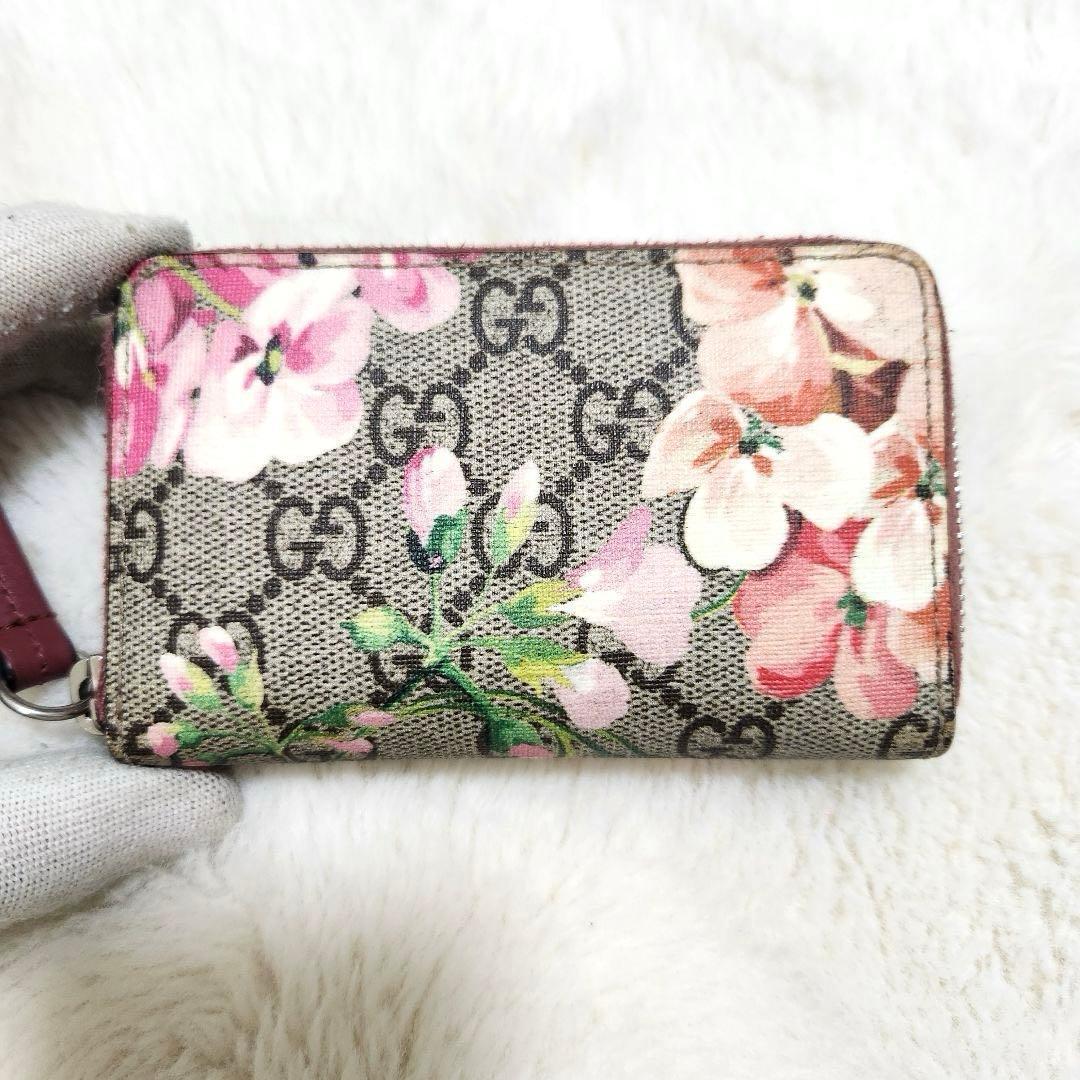 ✨未使用級✨グッチ　ケース　小銭入れ　ブルームス　PVC レザー