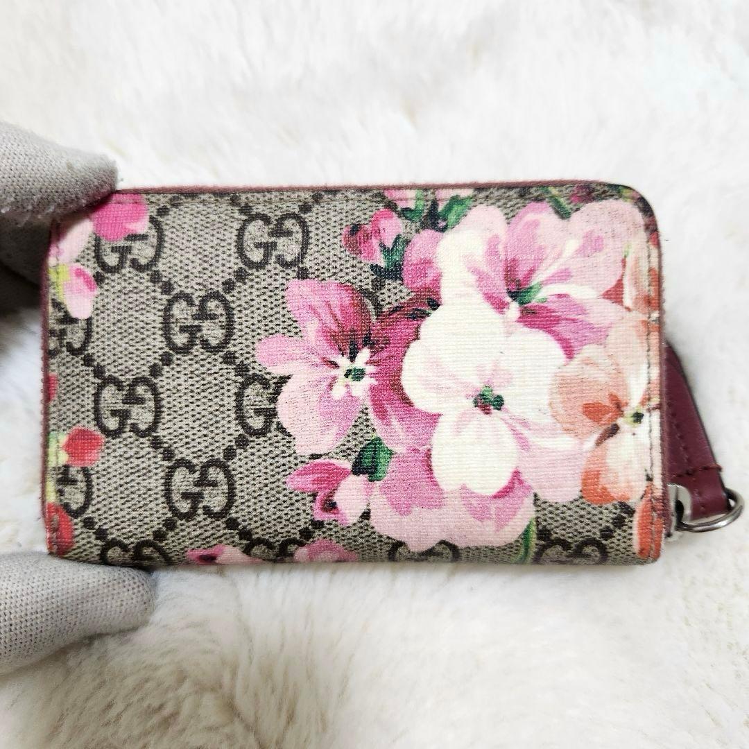 ✨未使用級✨グッチ　ケース　小銭入れ　ブルームス　PVC レザー