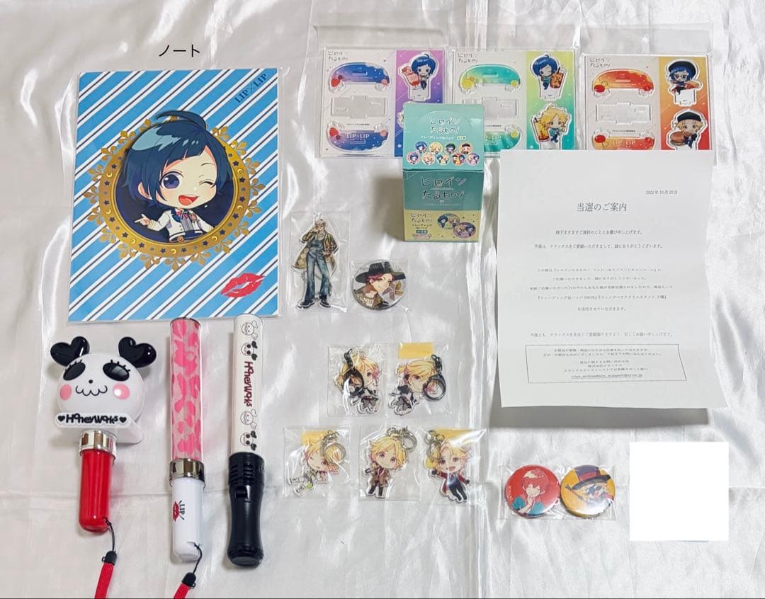 LIP×LIP HoneyWorks ハニワ 染谷勇次郎 まとめ売り 缶バッジ