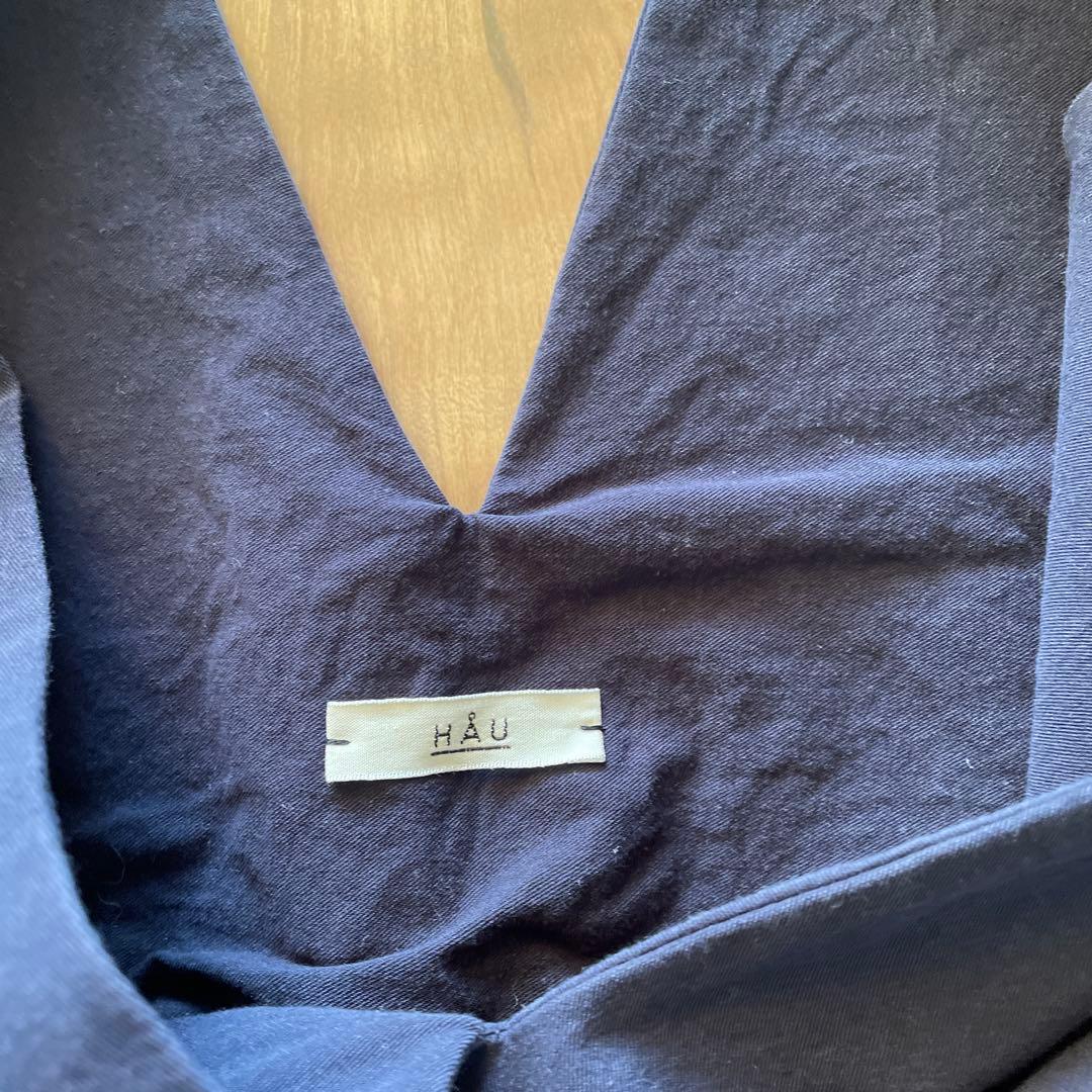 HAUハウONE PIECE tidy ワンピース　ネイビー