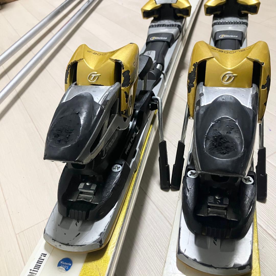 ストック付/HEAD i CC SWヘッド スキーセット170cm