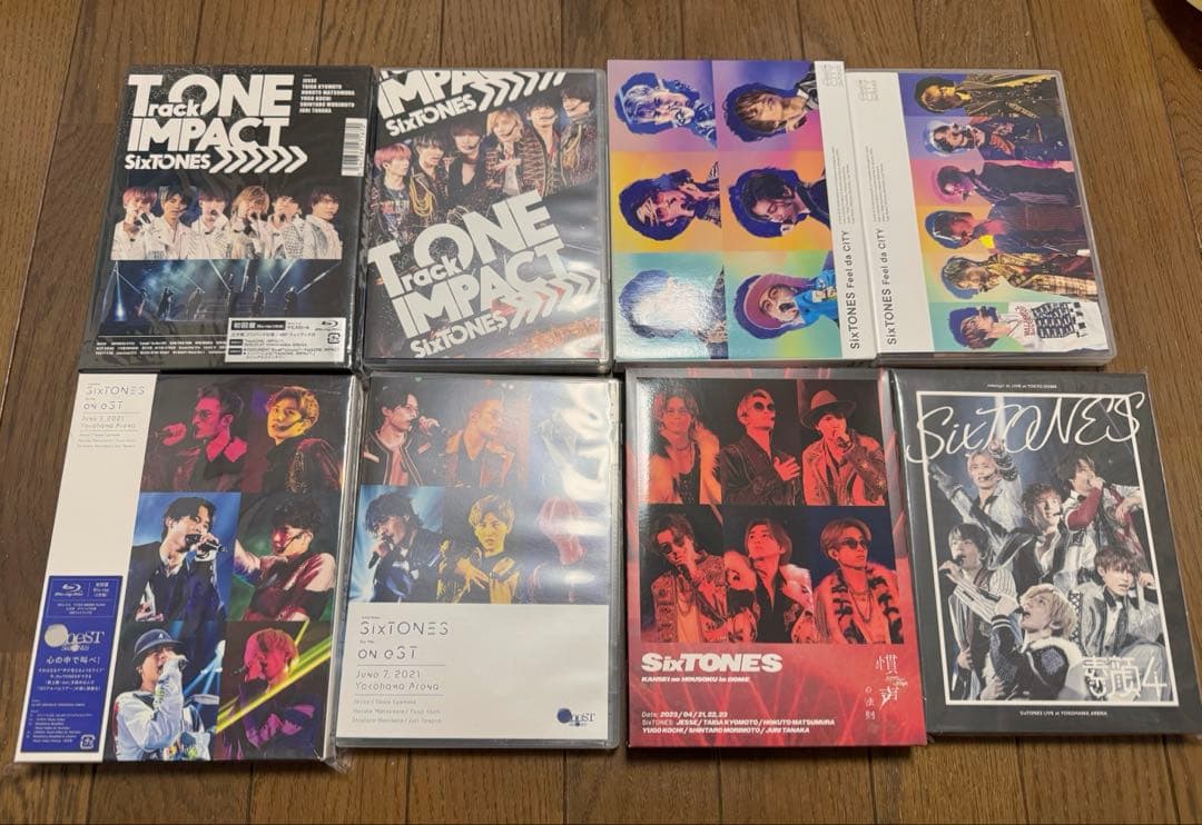 SixTONES LIVEDVD/Blu-ray まとめ売り