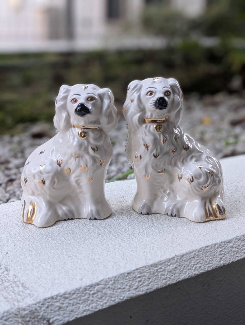 英国Beswickスタッフォードシャードッグセット