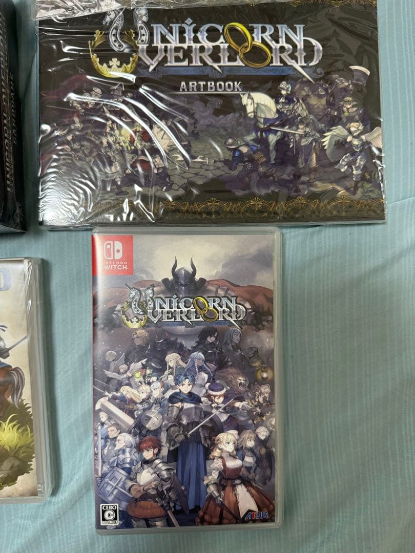 ユニコーンオーバーロード モナークエディション ニンテンドースイッチソフト、画集