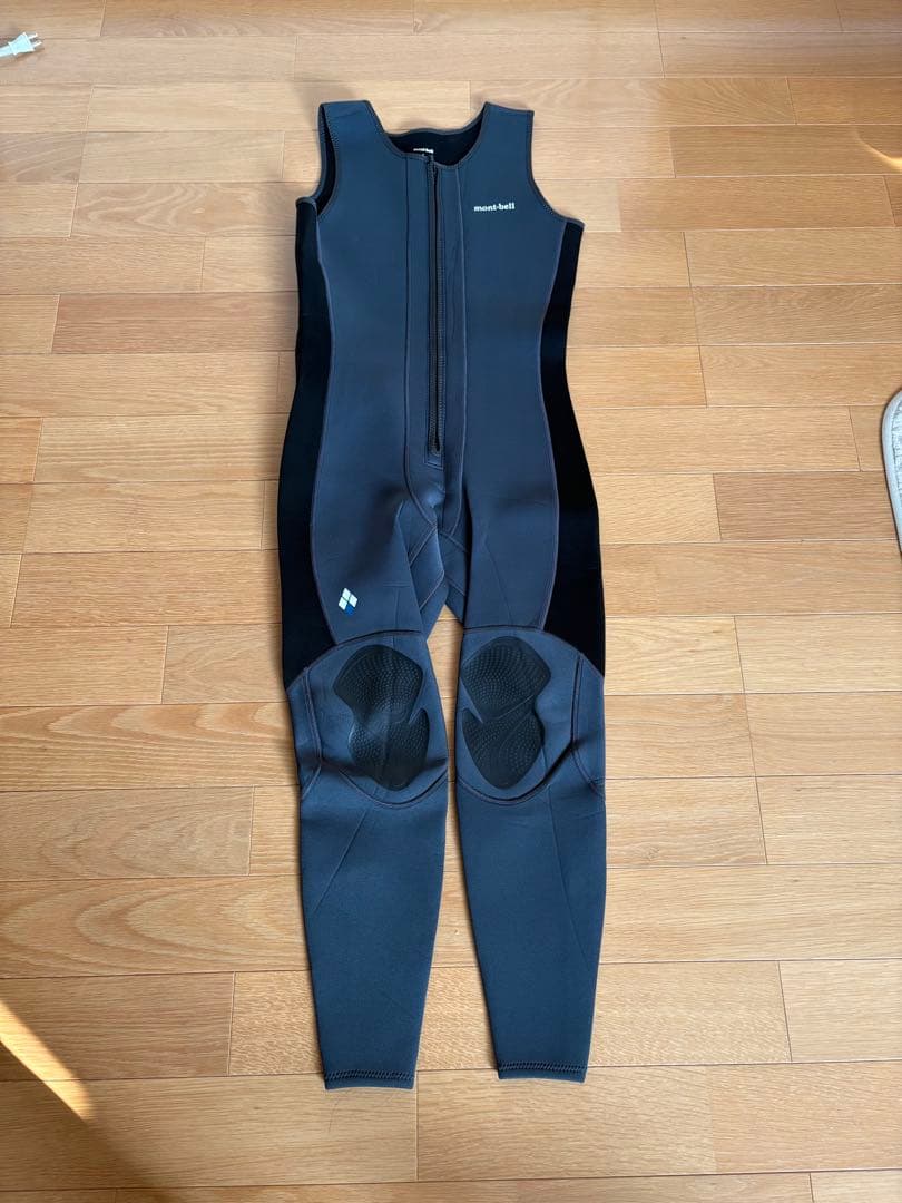（中古美品）mont-bell ロングジョンウェットスーツ Lサイズ