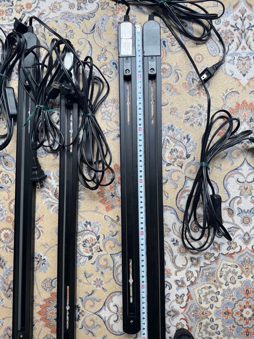 ダクトレール4本セット、ソケット12個