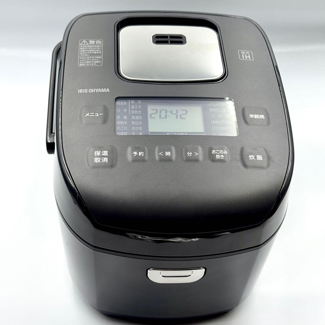 【2024年製】アイリスオーヤマ 圧力IHジャー炊飯器 RC-PDA50-B