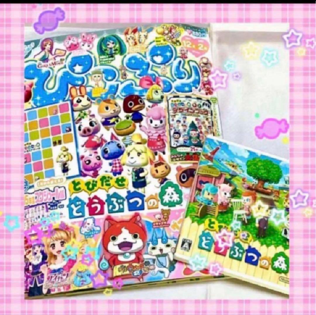 レア！約11~12年前のぴこぷり Winter&とび森ソフト♡ハートフル♡セット