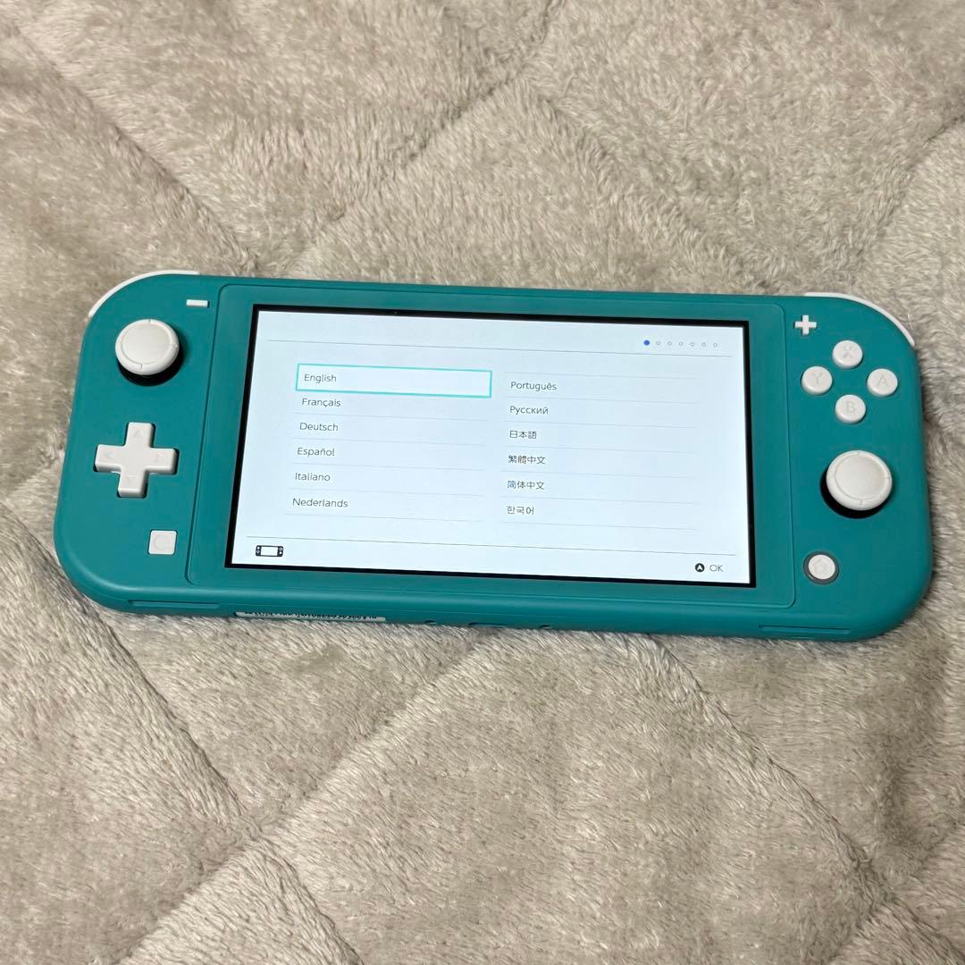 Nintendo Switch Lite ターコイズ本体＋microSD