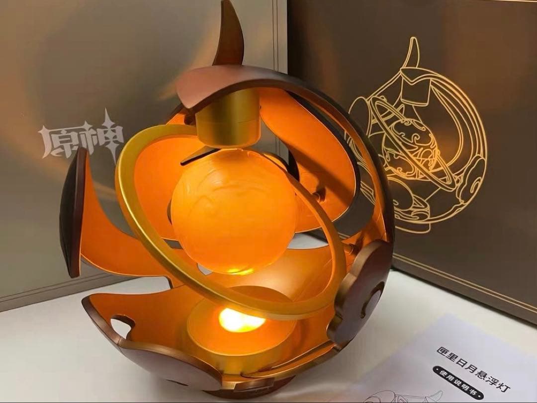 原神 匣里日月 磁気浮遊ランプ 2周年記念 非売品 絶版 公式グッズ 凝光