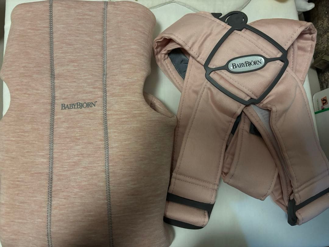 BABYBJÖRN 新生児対応抱っこひも ピンク　ベビービョルン mini