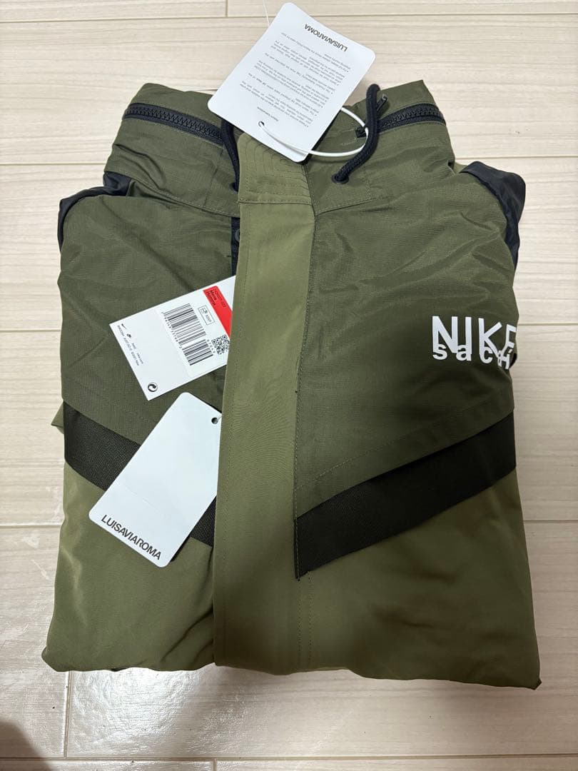 【新品未使用品】Sacai × Nike Trench Jacket カーキ　L