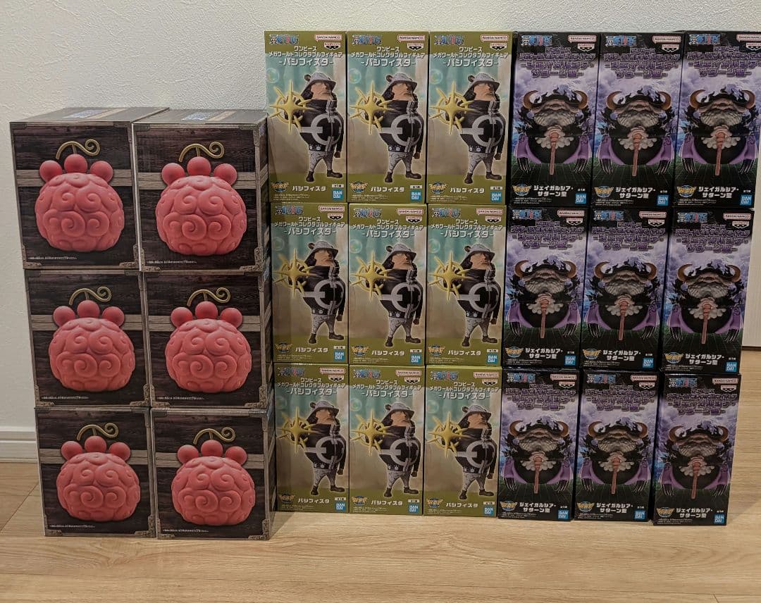 ワンピース　フィギュア まとめ売り 悪魔の実ルームライト　24点