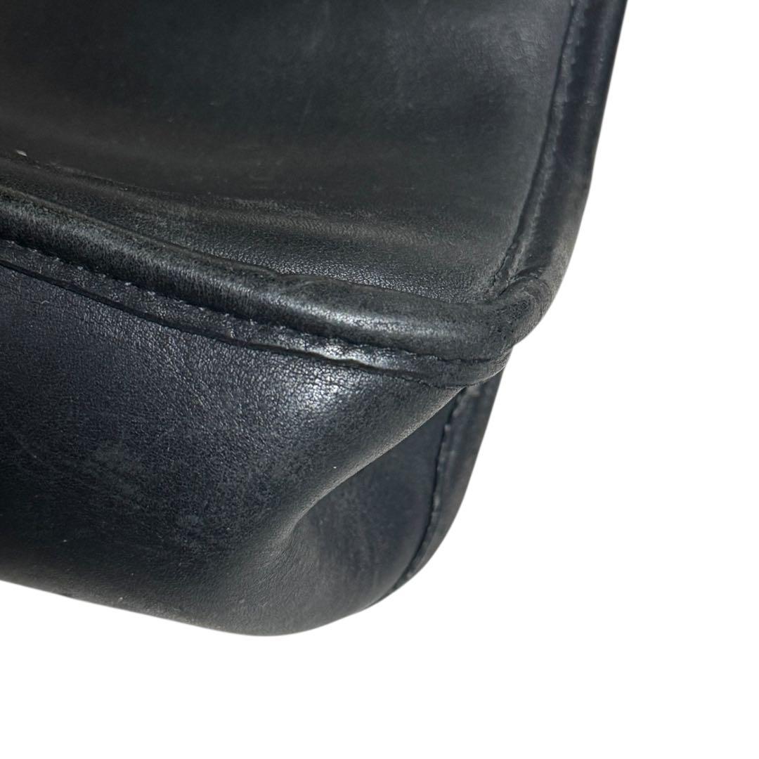 OLD COACH オールドコーチ レザー ブリーフバッグ 2wayバッグ 黒