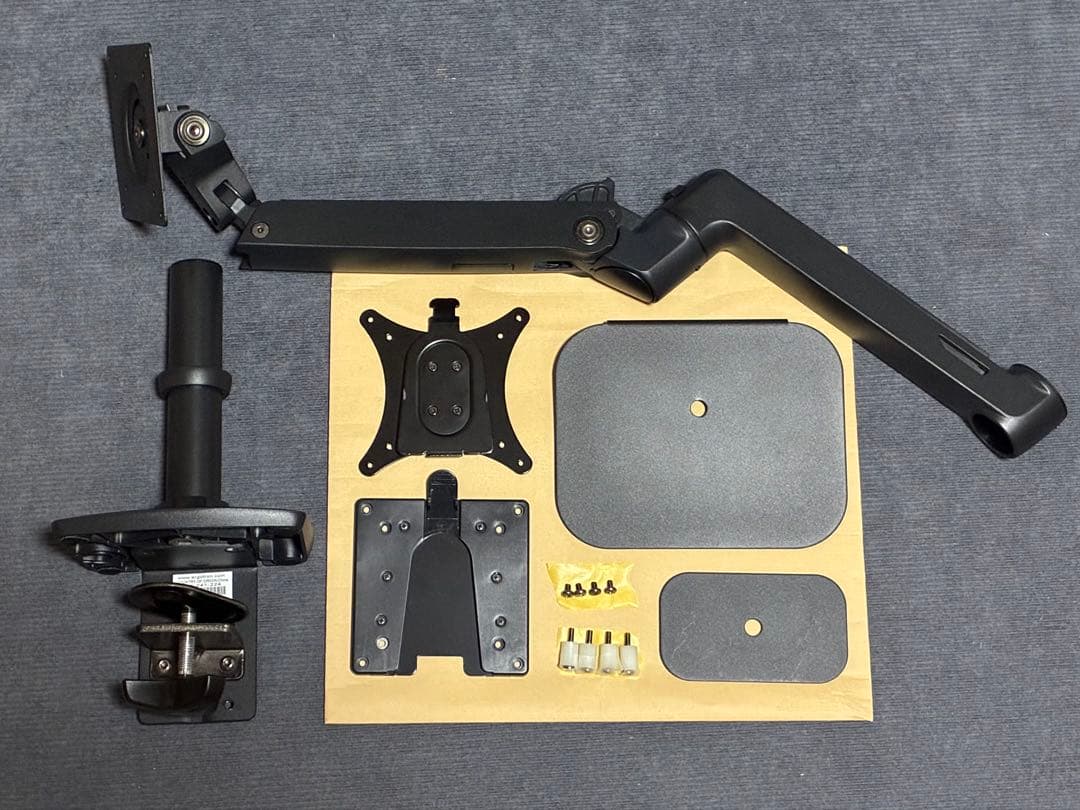 エルゴトロン モニターアーム クイックリリースブラケット他 3点セット