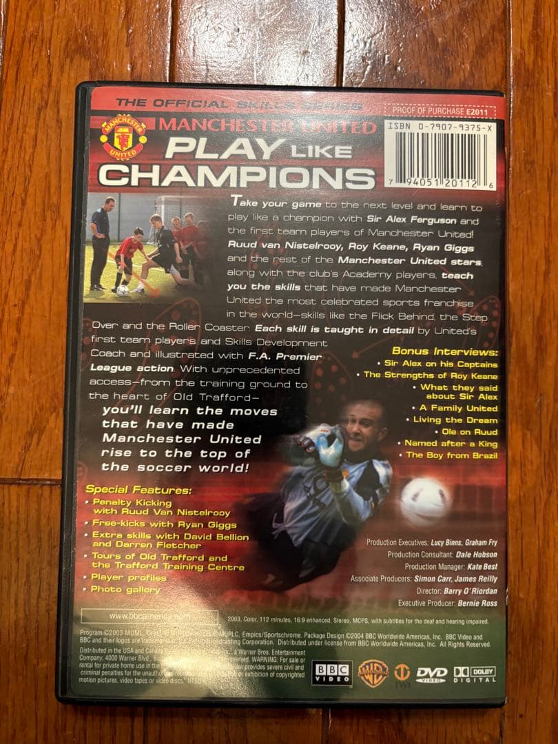スポーツ・フィットネス Manchester United Play like a champion