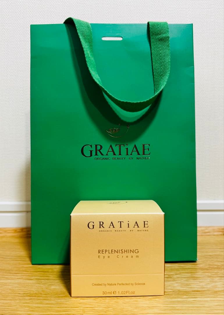 【新品未使用 袋付き】グラティエGRATiEリプレニッシュアイクリーム30mL