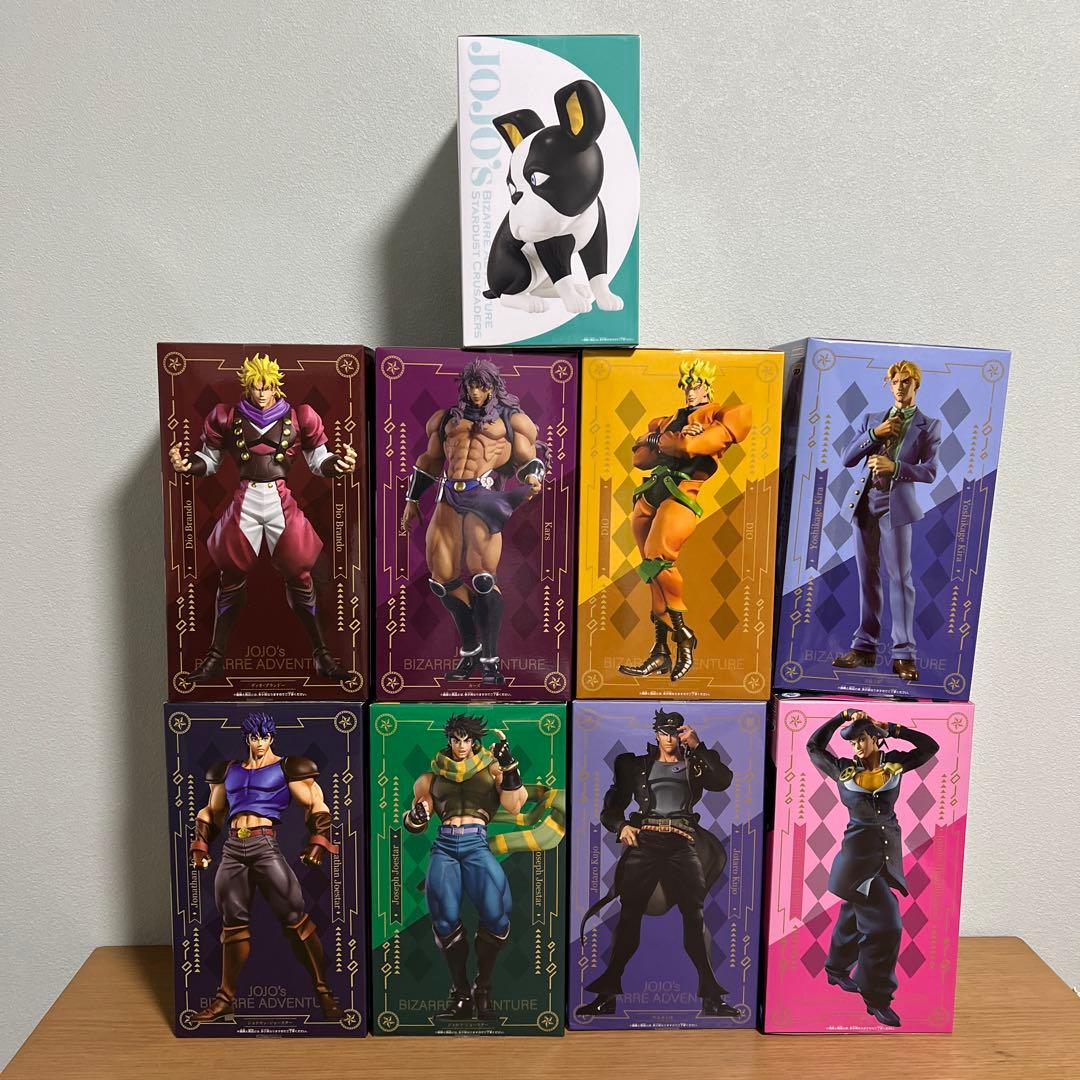 Mometria ジョジョの奇妙な冒険 フィギュア9体セット まとめ売り①