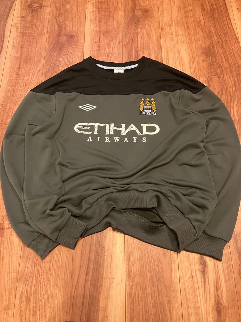 マンチェスターシティUMBRO 古着スウェット フットサル　プレミア