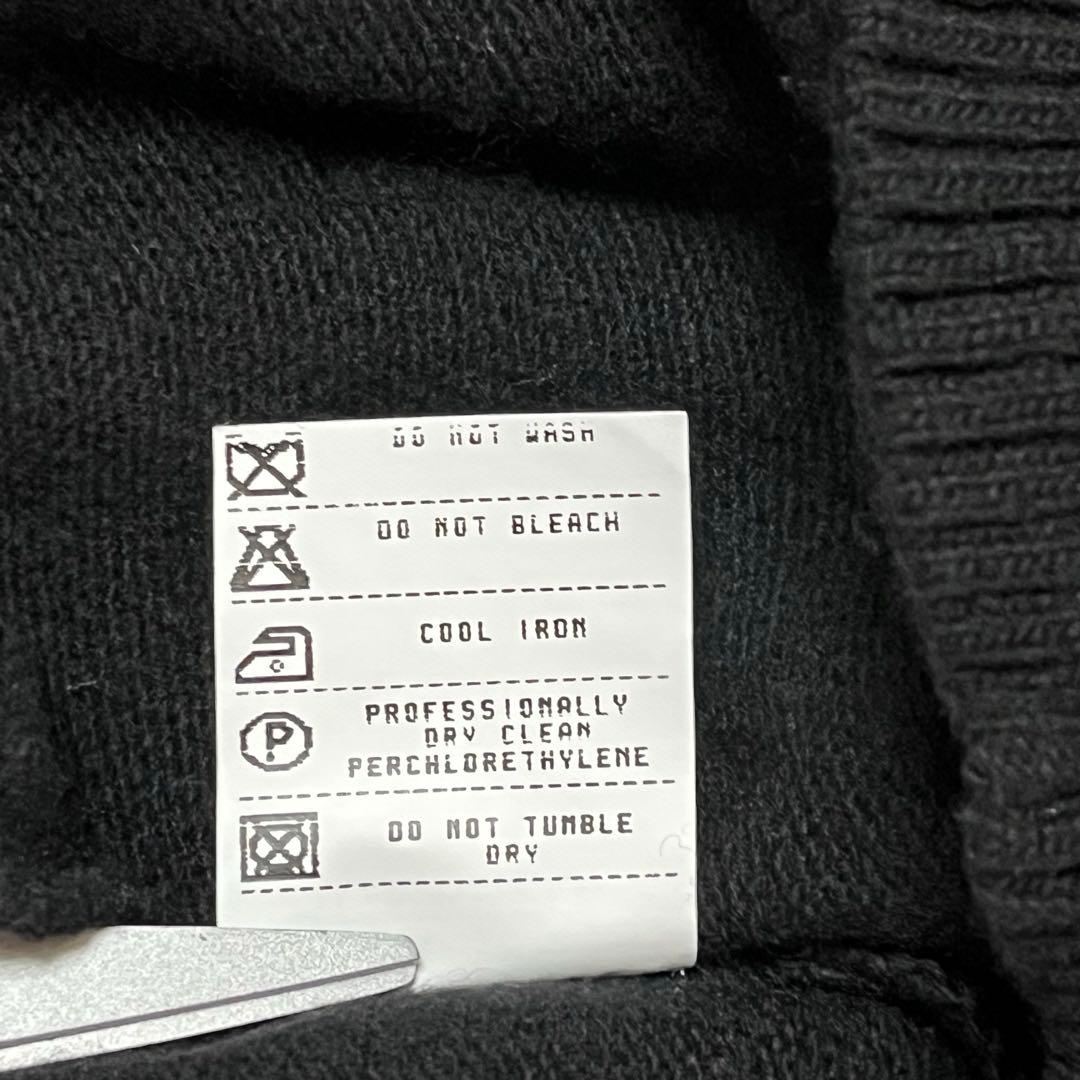 超希少 ICEBERG バットマン セーター イタリア製 黒 サイズ表記S