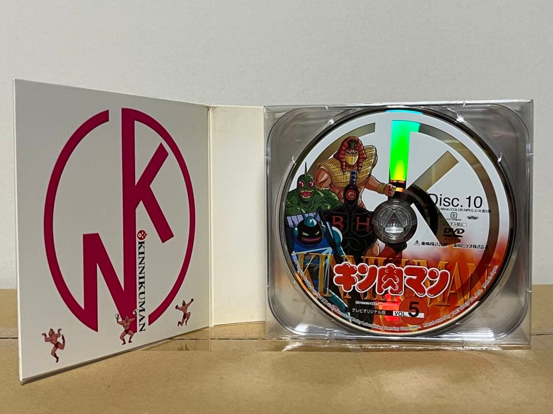 【p-man】キン肉マン コンプリートBOX DVDのみ キンケシ欠品