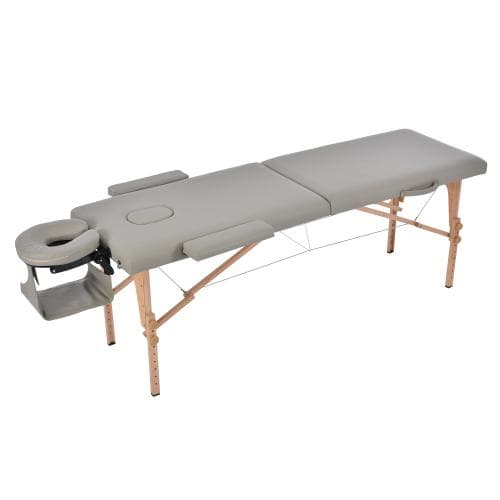 【ブラック】マッサージベッド折りたたみ コンパクト超軽量エステベッド施術ベッド