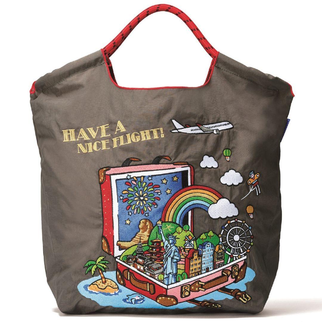 ボールアンドチェーン　JAL 日本航空　コラボ　バッグ　機内限定