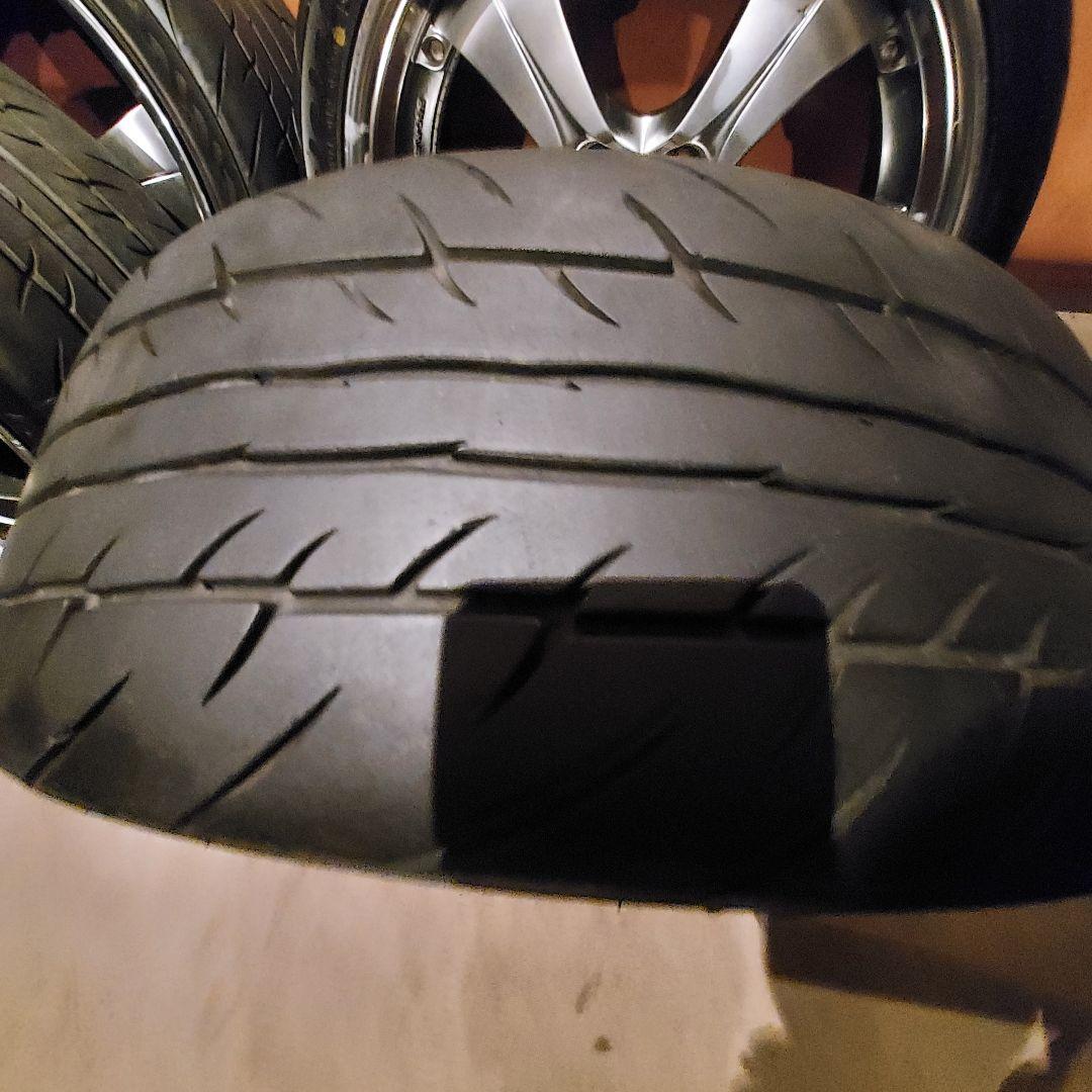 work 深リム18インチホイール+グリップタイヤ！　クラウン　アメ車　シルビア