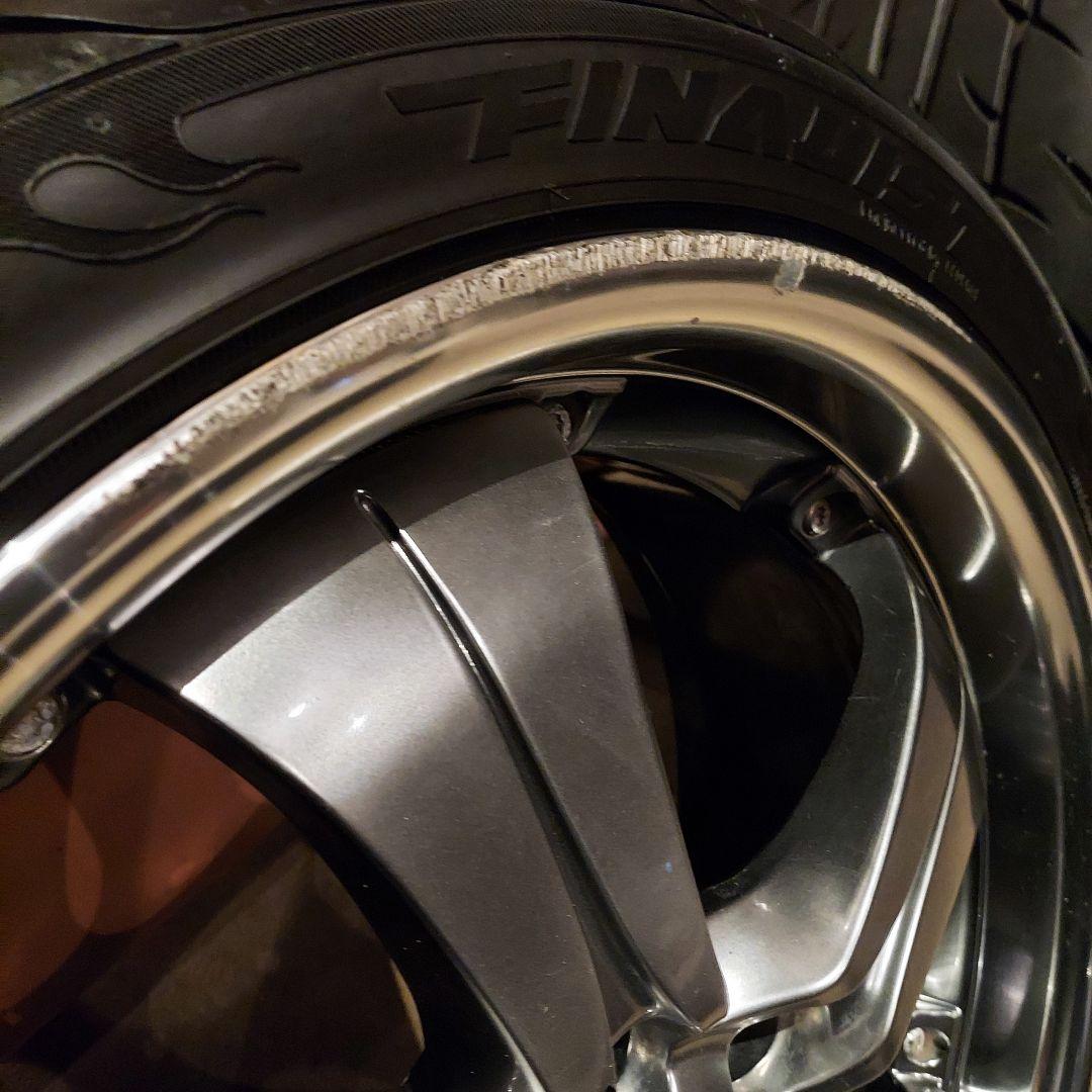 work 深リム18インチホイール+グリップタイヤ！　クラウン　アメ車　シルビア