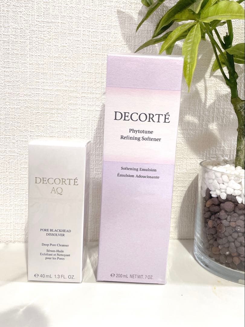 デコルテ　毛穴美容液オイル&乳液　新品セット