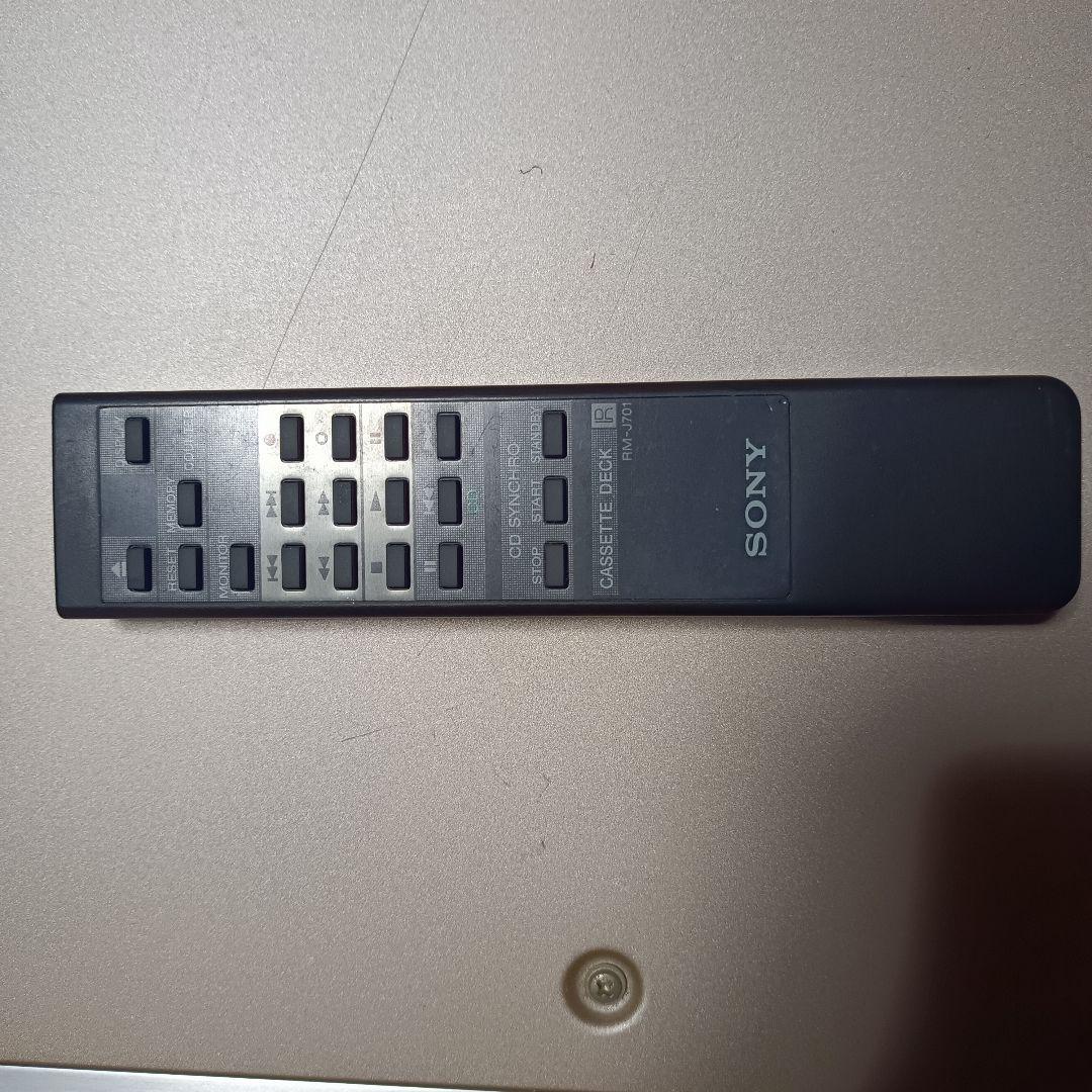 Sony カセットデッキ TC-KA3ES リモコン(RM-J701)付き