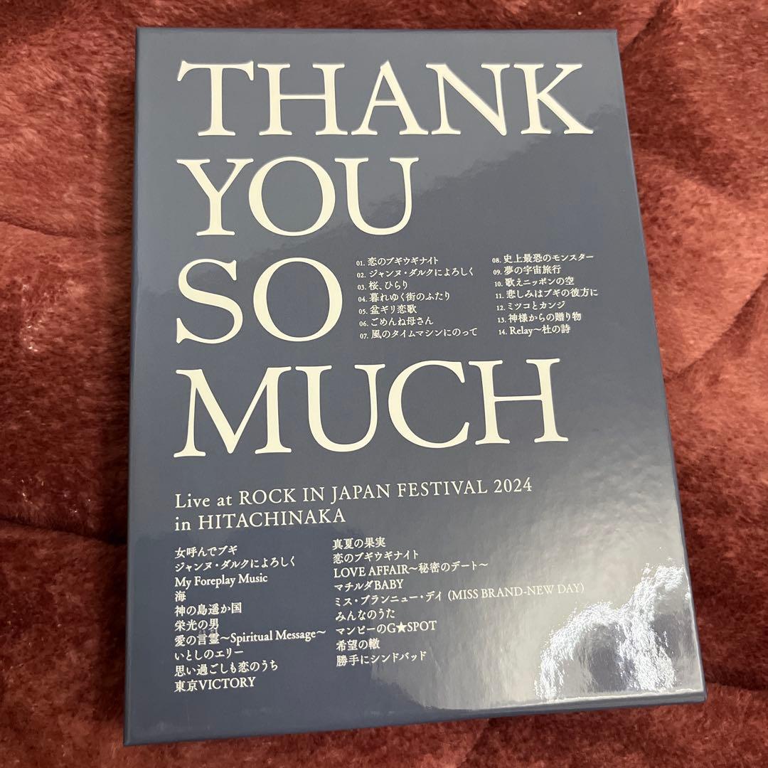 サザンオールスターズ THANK YOU SO MUCH DVD版