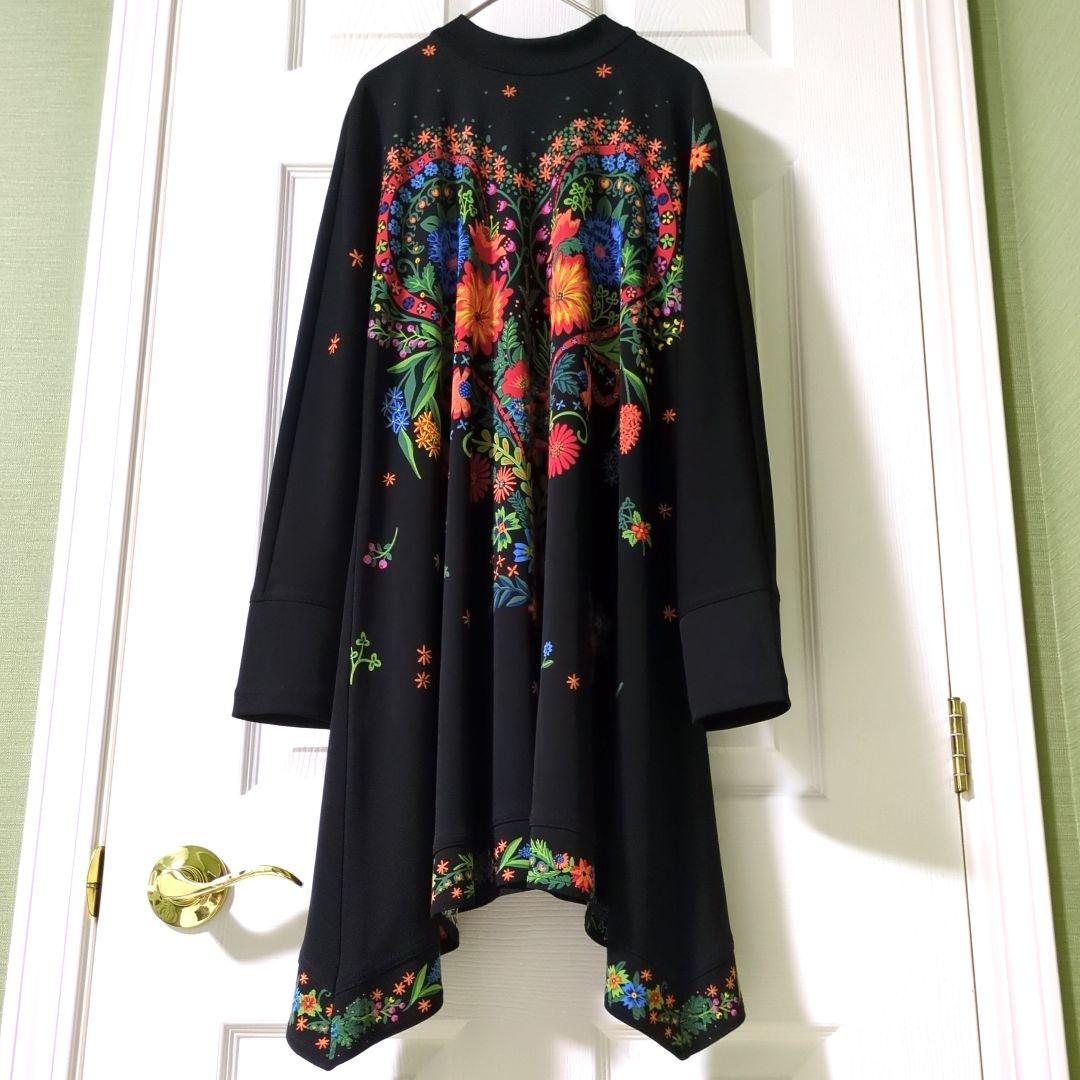 【専用】◎未使用　TOKUKO 1er VOL　チュニック　お花　トリム　ハート