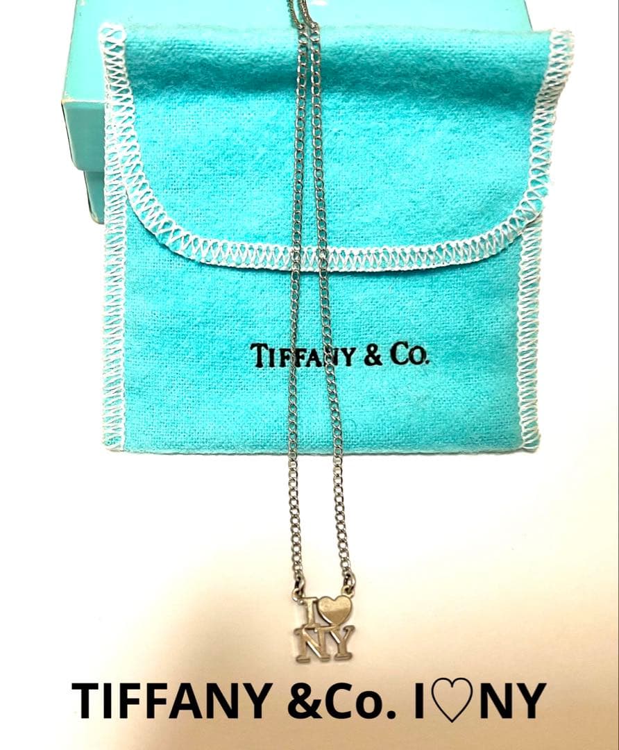 Tiffany & Co. I ♥ NY ネックレス　ヴィンテージ925