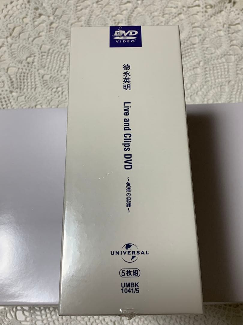 HIDEAKI TOKUNAGA 5枚組　DVD