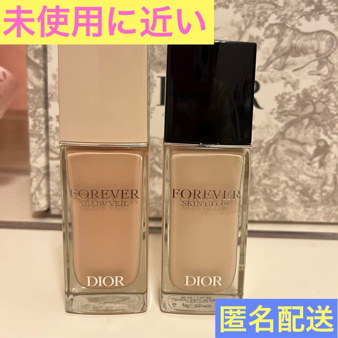 未使用に近い⭐︎Diorスキンフォーエヴァーグロウ化粧下地とファンデーション00