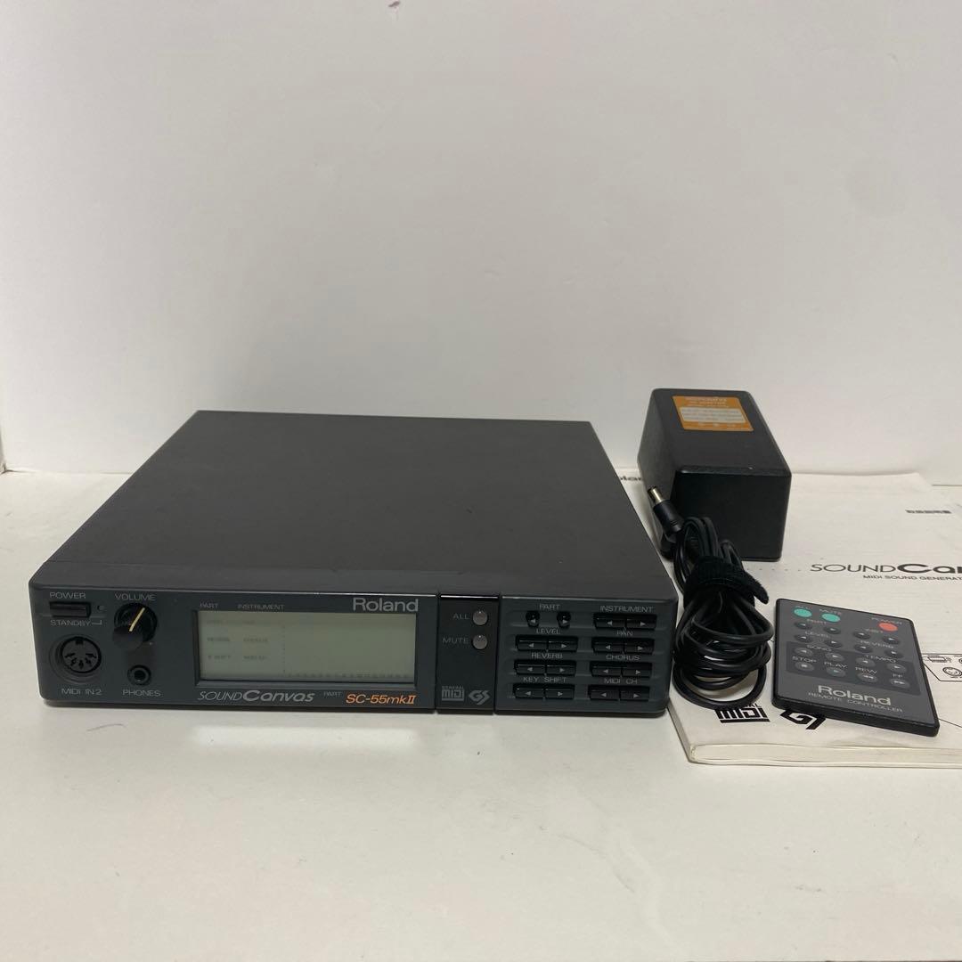 DTM・DAW Roland SC-55mkII