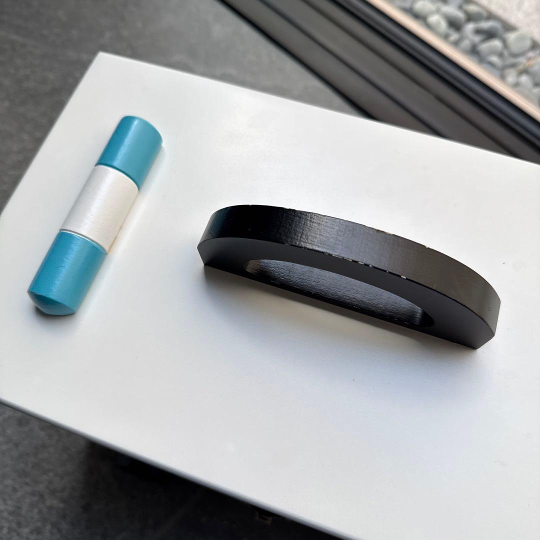 キュアメイト CURE MATE 救急箱 救急車　木製　2個　猫　薬入れ　薬箱