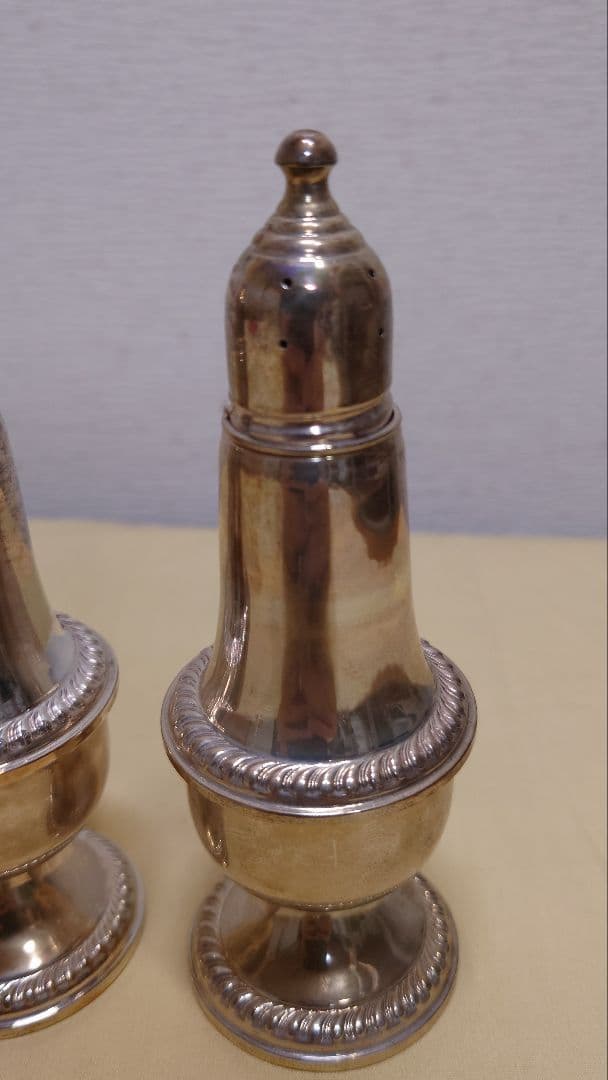 銀製　ソルト&ペッパー