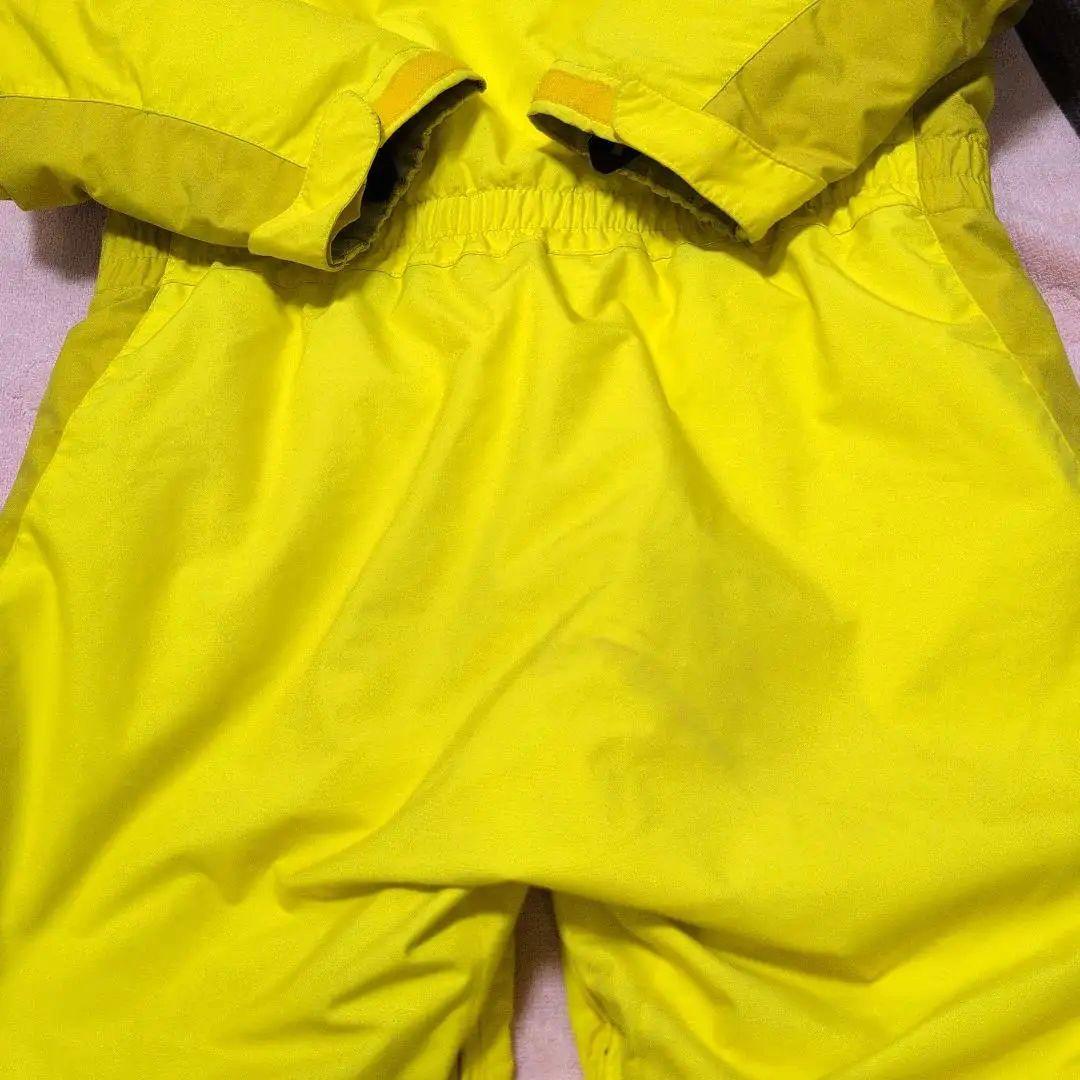 モンベル　110cm パウダー　カバーオール　雪　イエロー