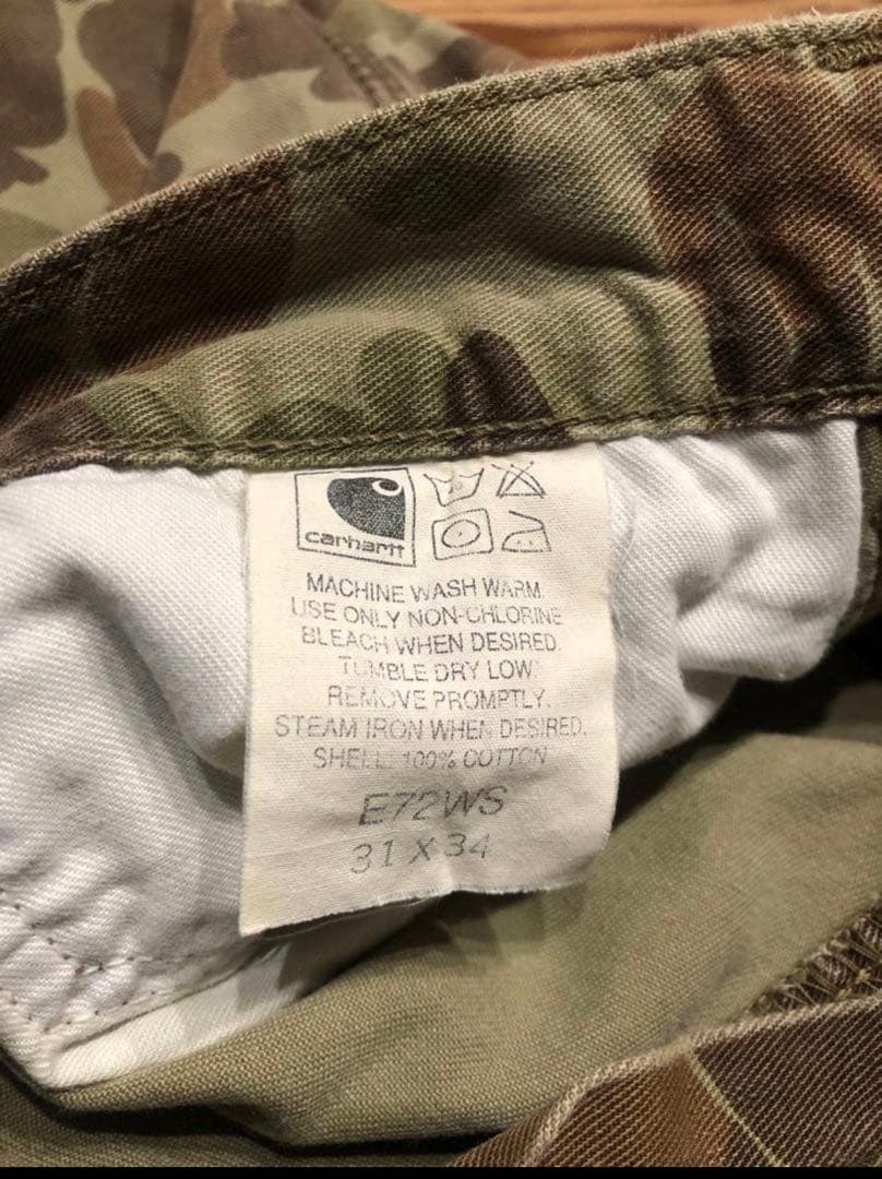 ⚠️希少Carhartt E72WS ペインターパンツ 31×34