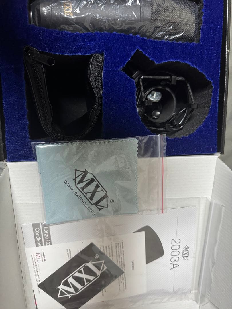 MXL 2003A コンデンサーマイク録音キット
