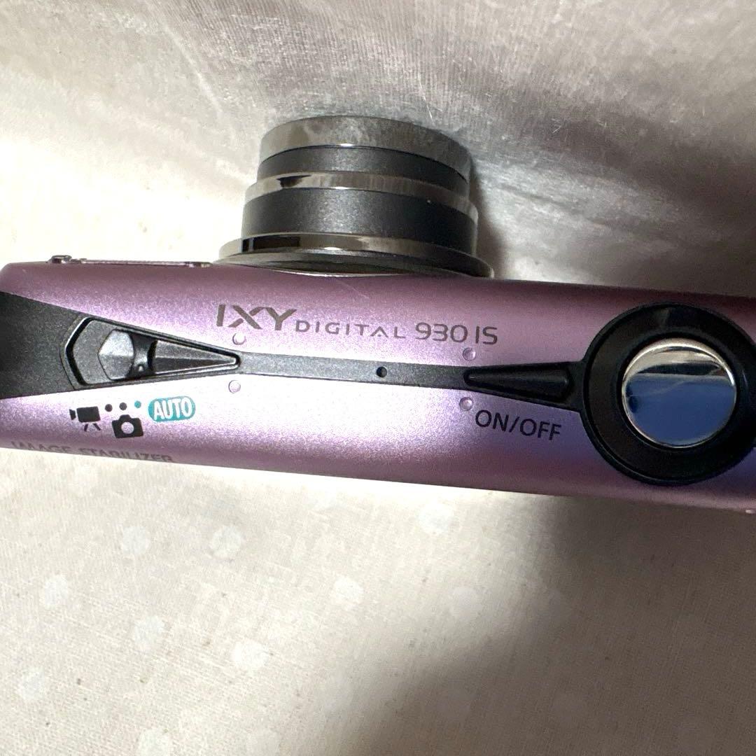 ゆ*う様 【ジャンク】　Canon IXY DIGITAL 930 IS ピンク