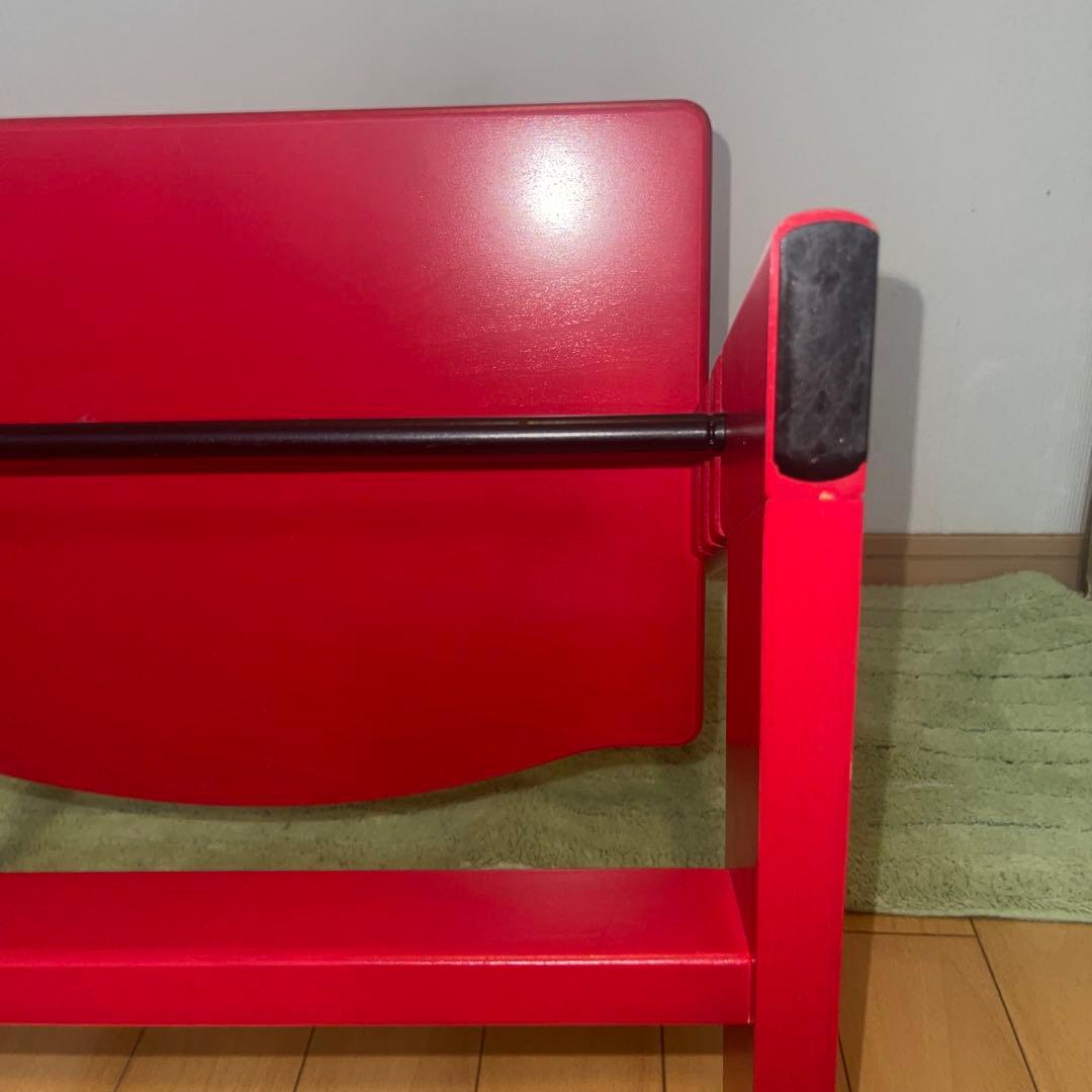 【良品】ストッケ トリップトラップ ハイチェア　レッド　S/N シリアル6