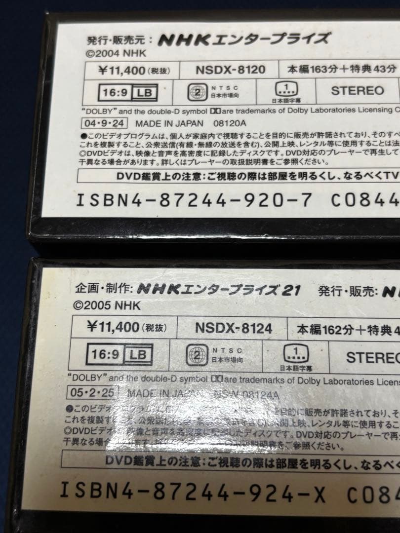 NHKスペシャル　地球大進化　46億年・人類への旅　DVD BOX１、２(6枚)